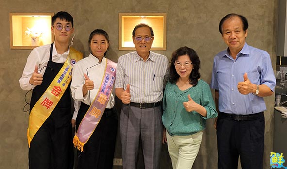 高市中山工商餐飲科校友顏子軒、葛品妤 攜手鳳山區開業主打創意料理