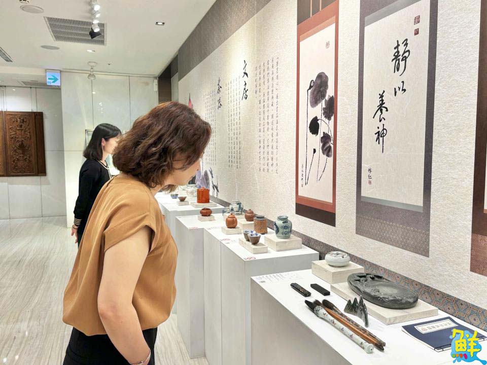 高雄翰品酒店舉辦文房茶器特展 感受傳統文化的精髓
