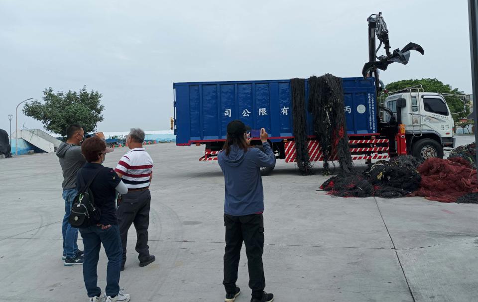 海洋局114年續攜手海保署、7區漁會 辦理廢漁網回收再利用