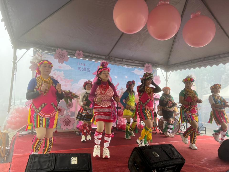 全台最早櫻最前線!高雄桃源櫻花季盛開 還能換穿和服彷彿置身日本