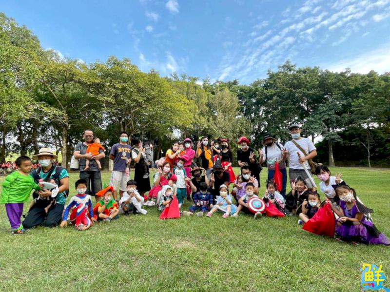 熱鬧十月就到柳營尖山埤狂歡趣! 以萬聖造型、國慶藍白紅穿著入園免門票