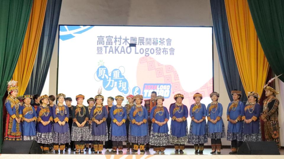 燃燒生命灼亮藝術 查馬克高富村木雕藝術展溫馨開展