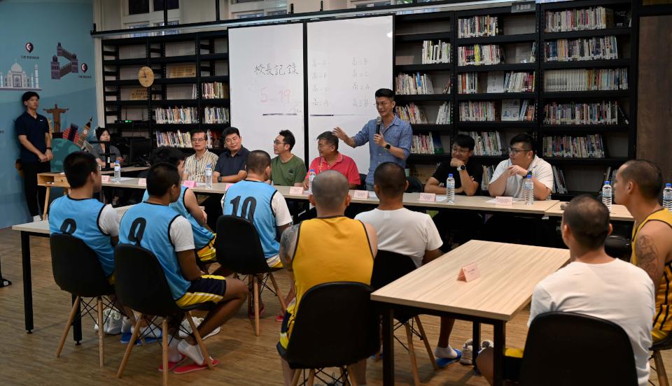 法務部明陽中學首辦結合虛擬實境適應體育班際運動賽 優勝者跨校線上交流