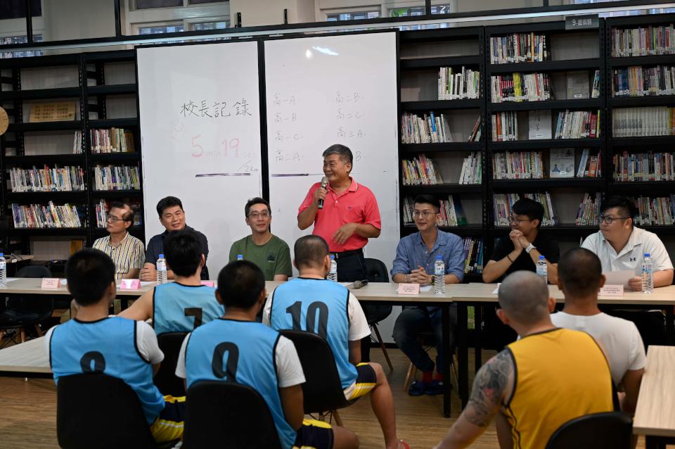 法務部明陽中學首辦結合虛擬實境適應體育班際運動賽 優勝者跨校線上交流