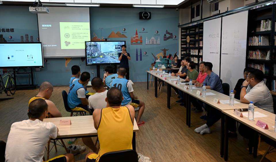 法務部明陽中學首辦結合虛擬實境適應體育班際運動賽 優勝者跨校線上交流