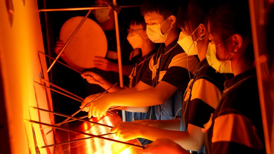 113學年度全國學生創意戲劇賽 高市美濃區龍肚國中原創作品《補天記》特優五連霸