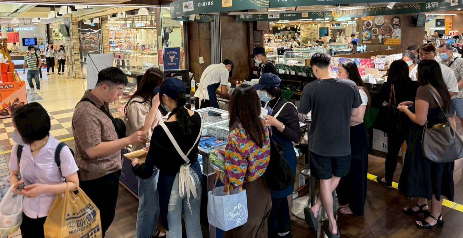 澳洲肉品商和牛品牌登陸台灣8精品連鎖超市 主打生食展示現點現做