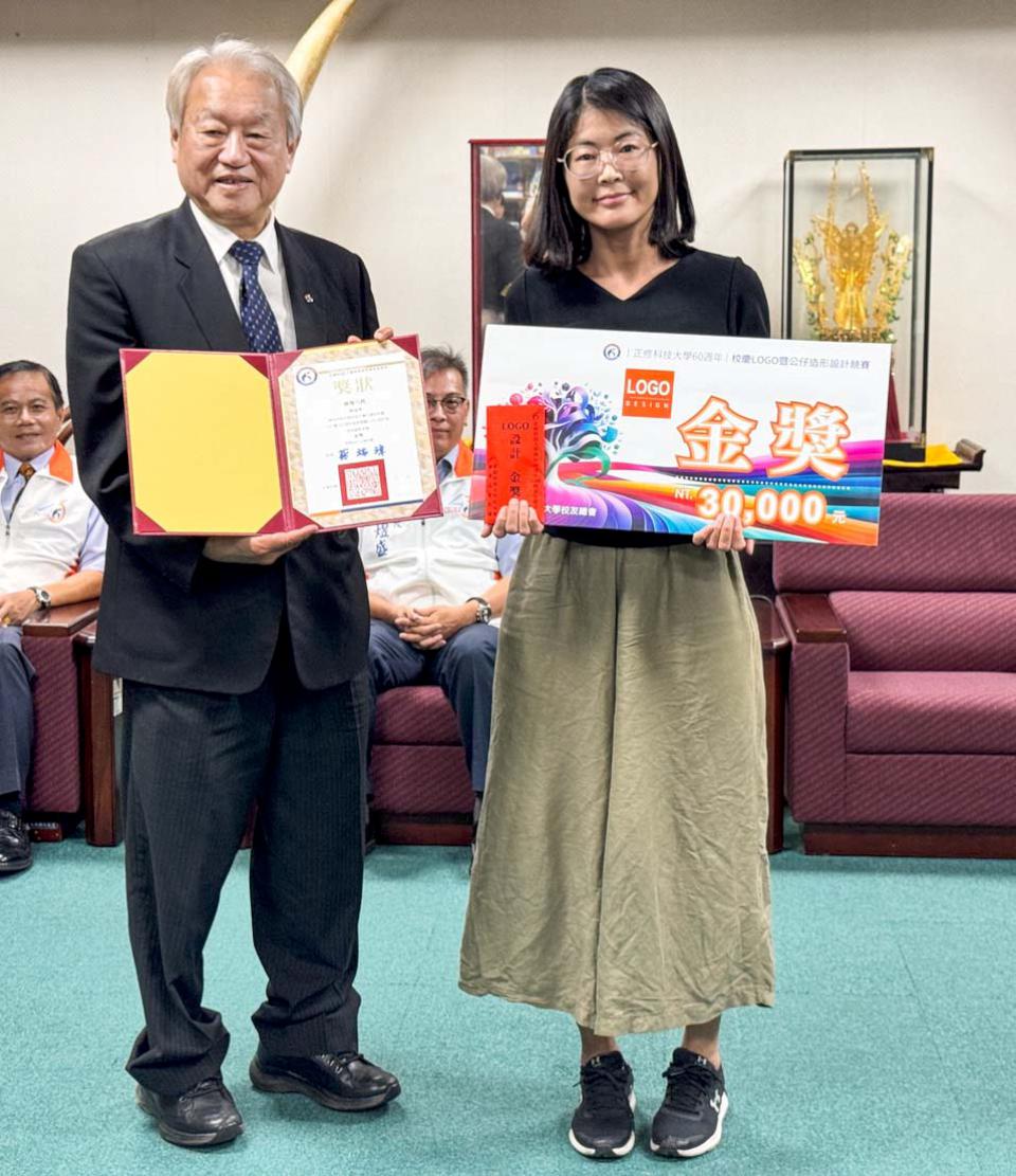 正修科大歡慶創校60週年 攜手校友總會合辦LOGO暨公仔造形設計賽頒獎