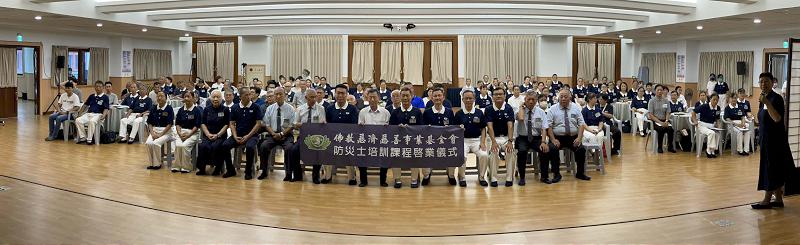 慈濟基金會114年高雄區防災士培訓首移師鳳山靜思堂 百名學員接受15小時專業課