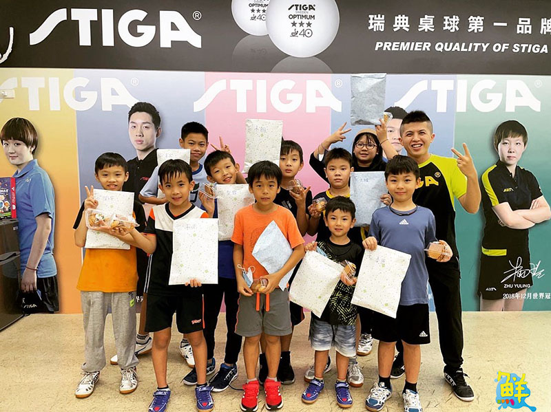 豐富多元精彩課程 辰群乒乓 讓大小朋友揮汗實現熱血