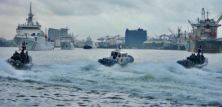 海委會2025第六屆國家海洋日海安12號演習打頭陣 海空分列式等實兵操演邀賞